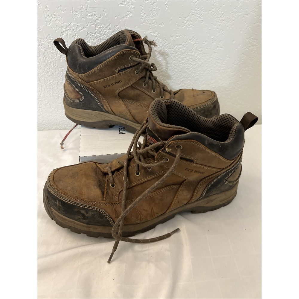 Red Wing 2413-11 Mens Steel Toe Leather‎ Boots 13D Waterproof EU 47 2018